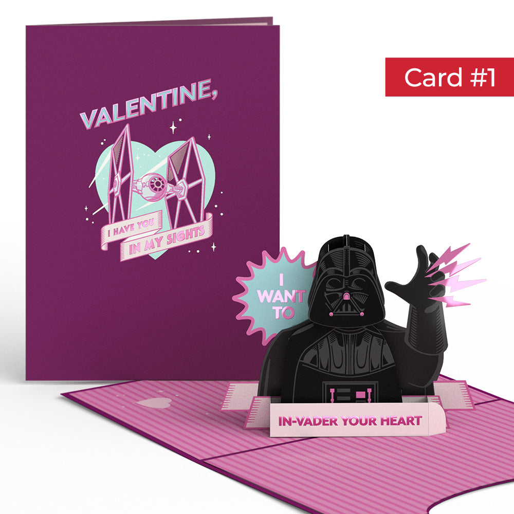 Star Wars™ Valentine's Day 4-in-1 Nesting Card