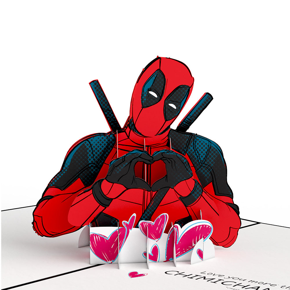 Marvel’s Deadpool Secret Admirer Valentine’s Day Pop-Up Card – Lovepop