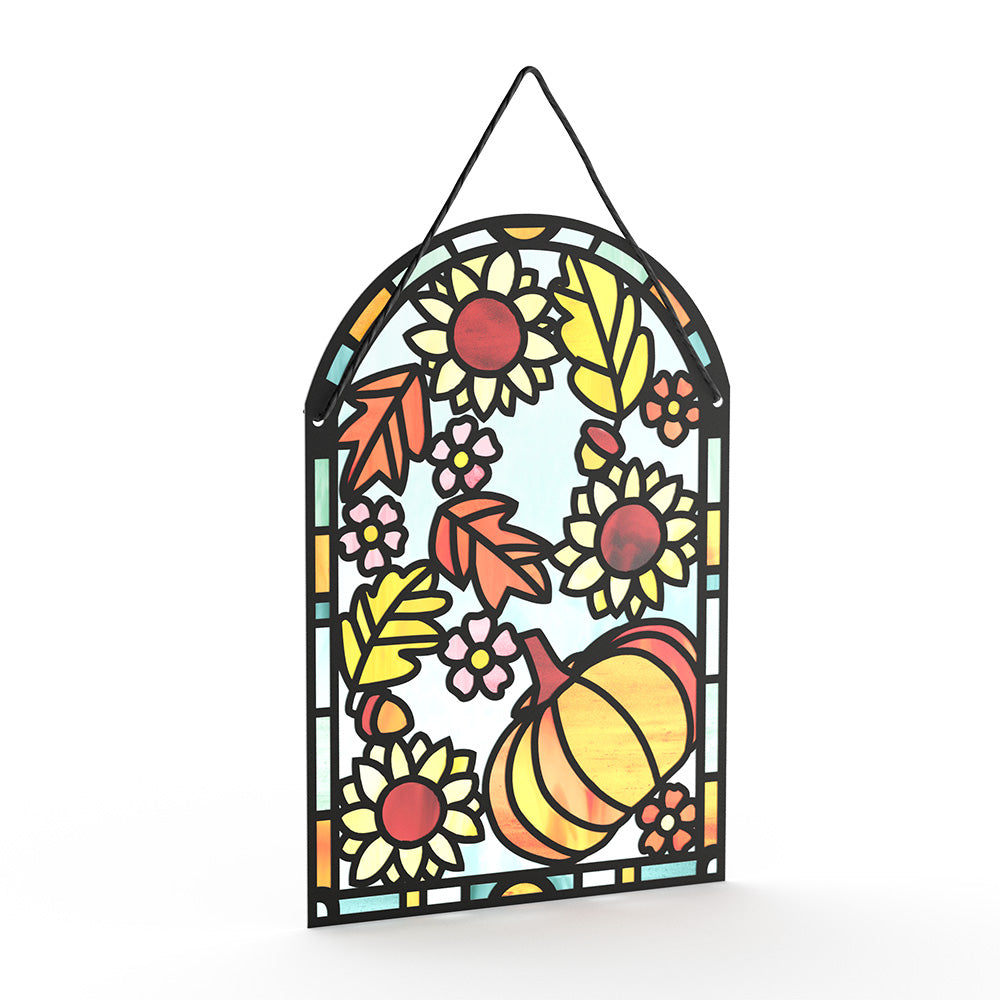 Thankful Suncatcher Card & Pop-Up Bouquet Bundle