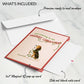 Christmas Dog Stockings Pop-Up Card