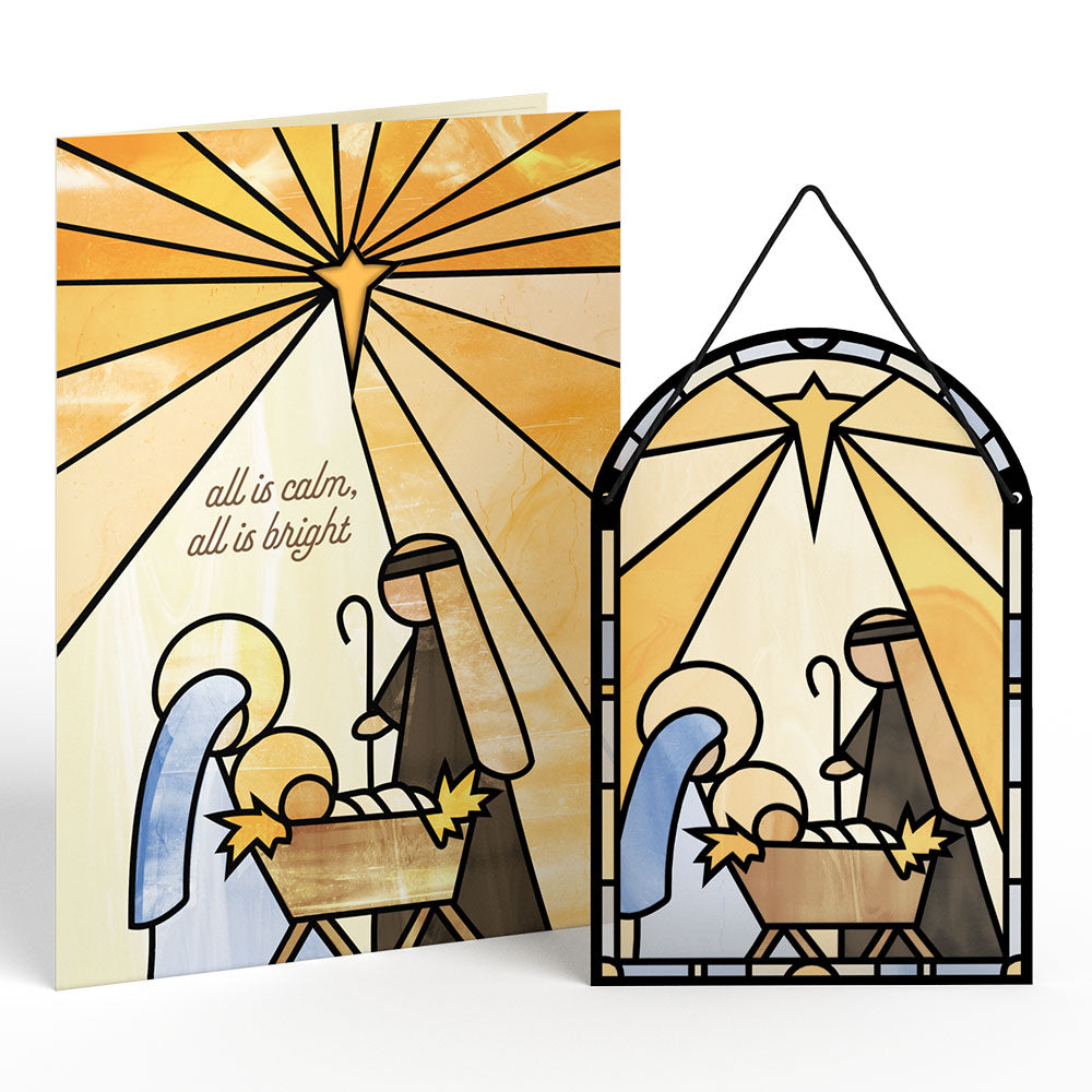 Holiday Suncatcher Card 5-Pack