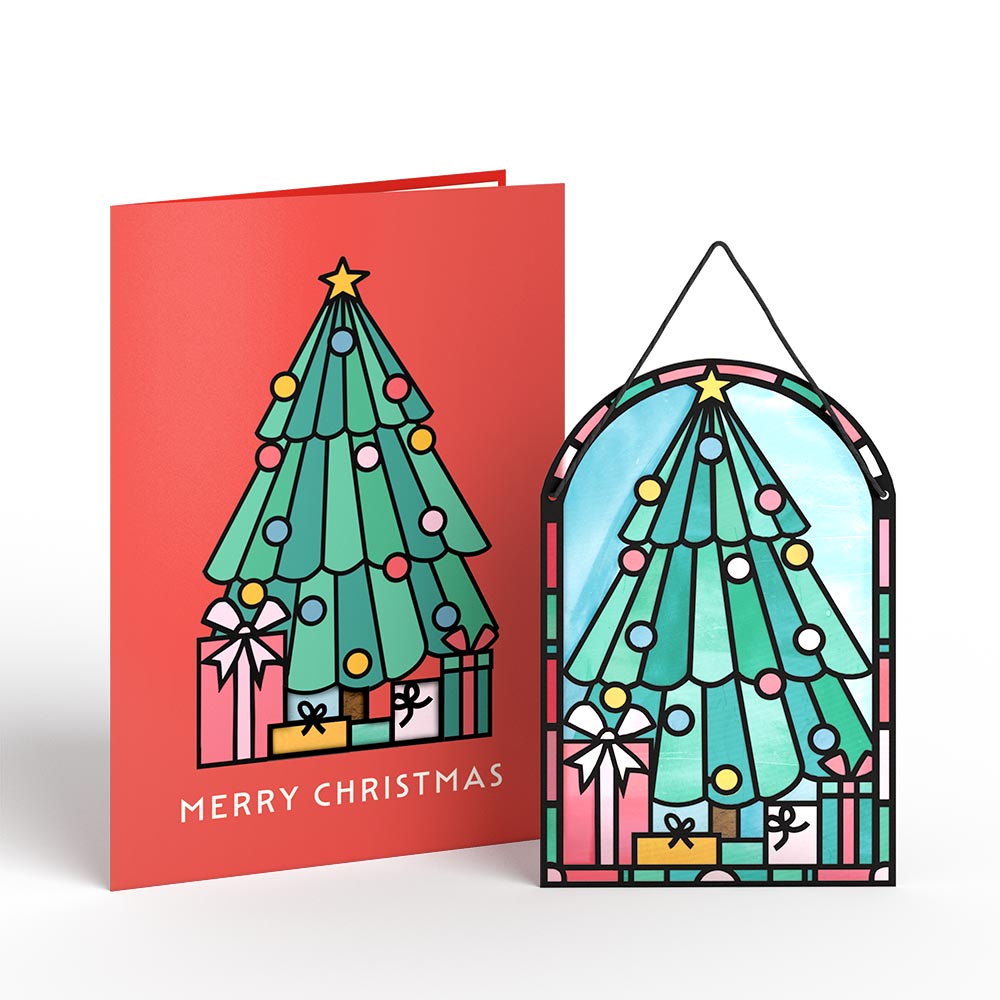 Holiday Suncatcher Card 5-Pack