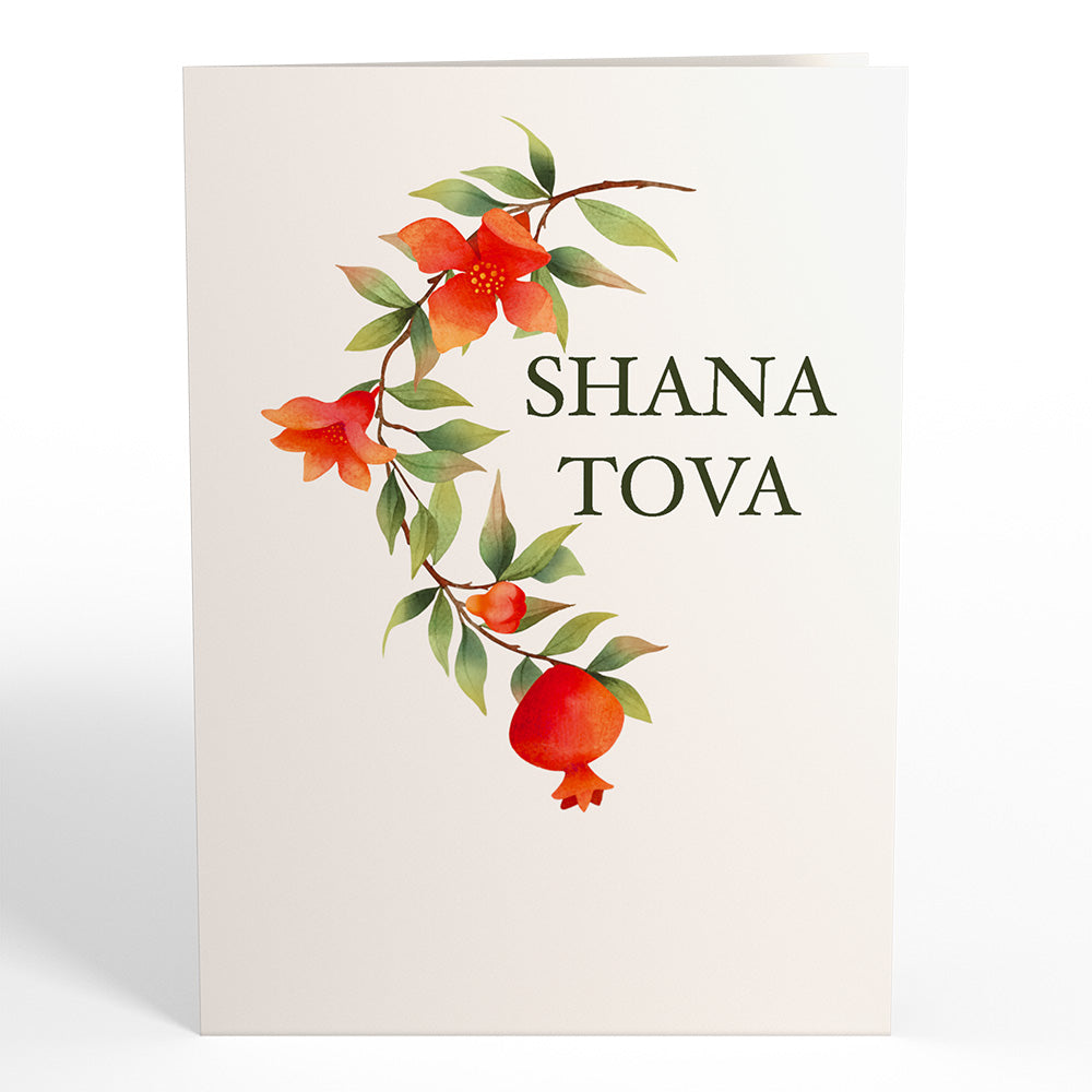 Shana Tova Rosh Hashana Pop-Up Card