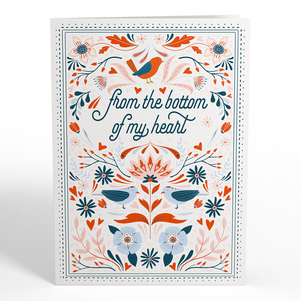 Heartfelt Thank You Pop-Up Card