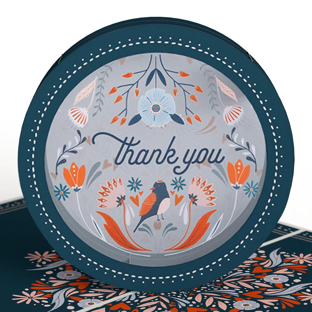 Heartfelt Thank You Pop-Up Card