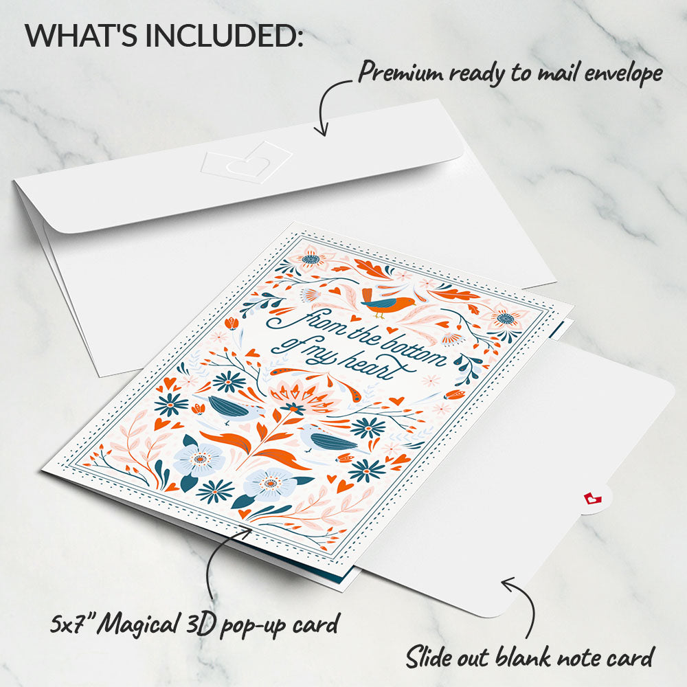 Heartfelt Thank You Pop-Up Card