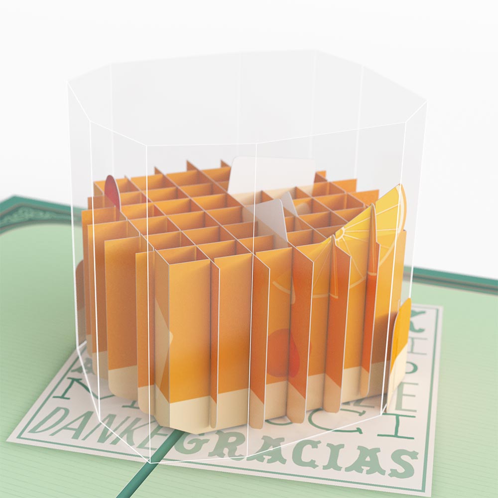 Old Fashioned Thank You Pop-Up Card