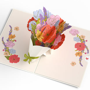 Thanks a Bunch Bouquet Pop-Up Card