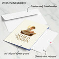 A Child is Born Nativity Light-Up Pop-Up Card