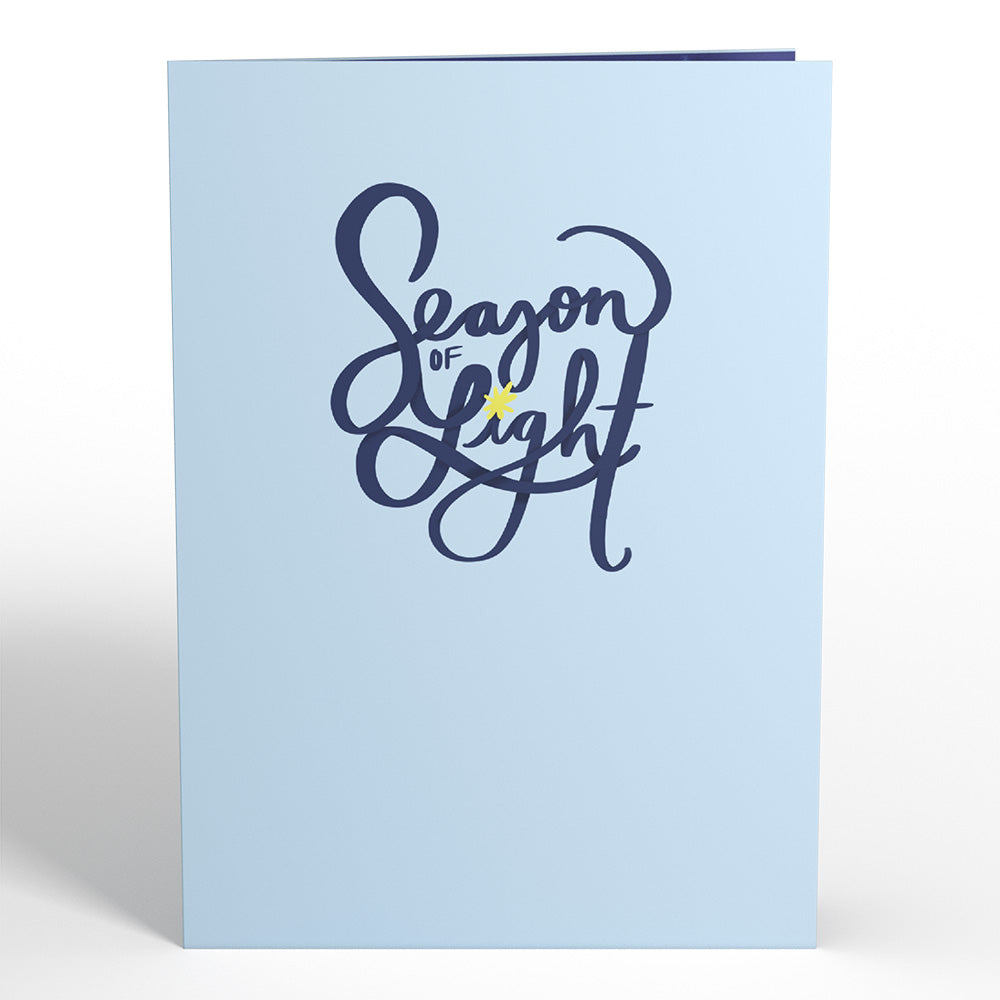 Season of Light Winter Village Light-Up Pop-Up Card