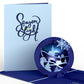 Season of Light Winter Village Light-Up Pop-Up Card