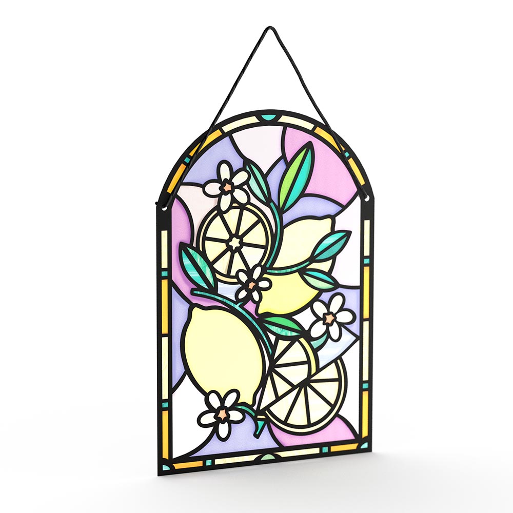 Have The Zest Birthday Suncatcher Card & Pop-Up Bouquet Bundle