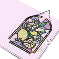 Have The Zest Birthday Suncatcher Card & Pop-Up Bouquet Bundle