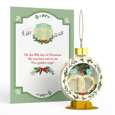 12 Days of Christmas Merry Ornament Set