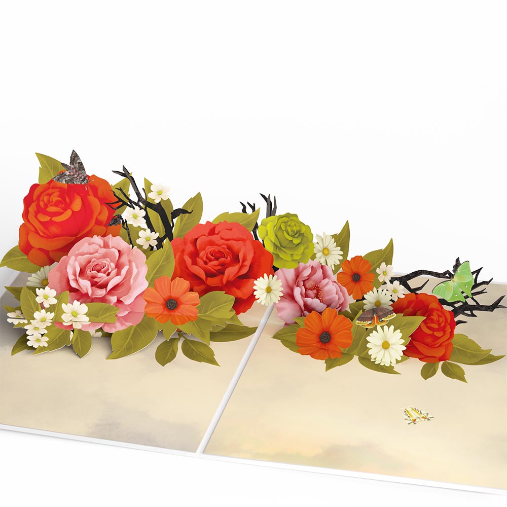 Midnight Florals Pop-Up Card & Bouquet Bundle