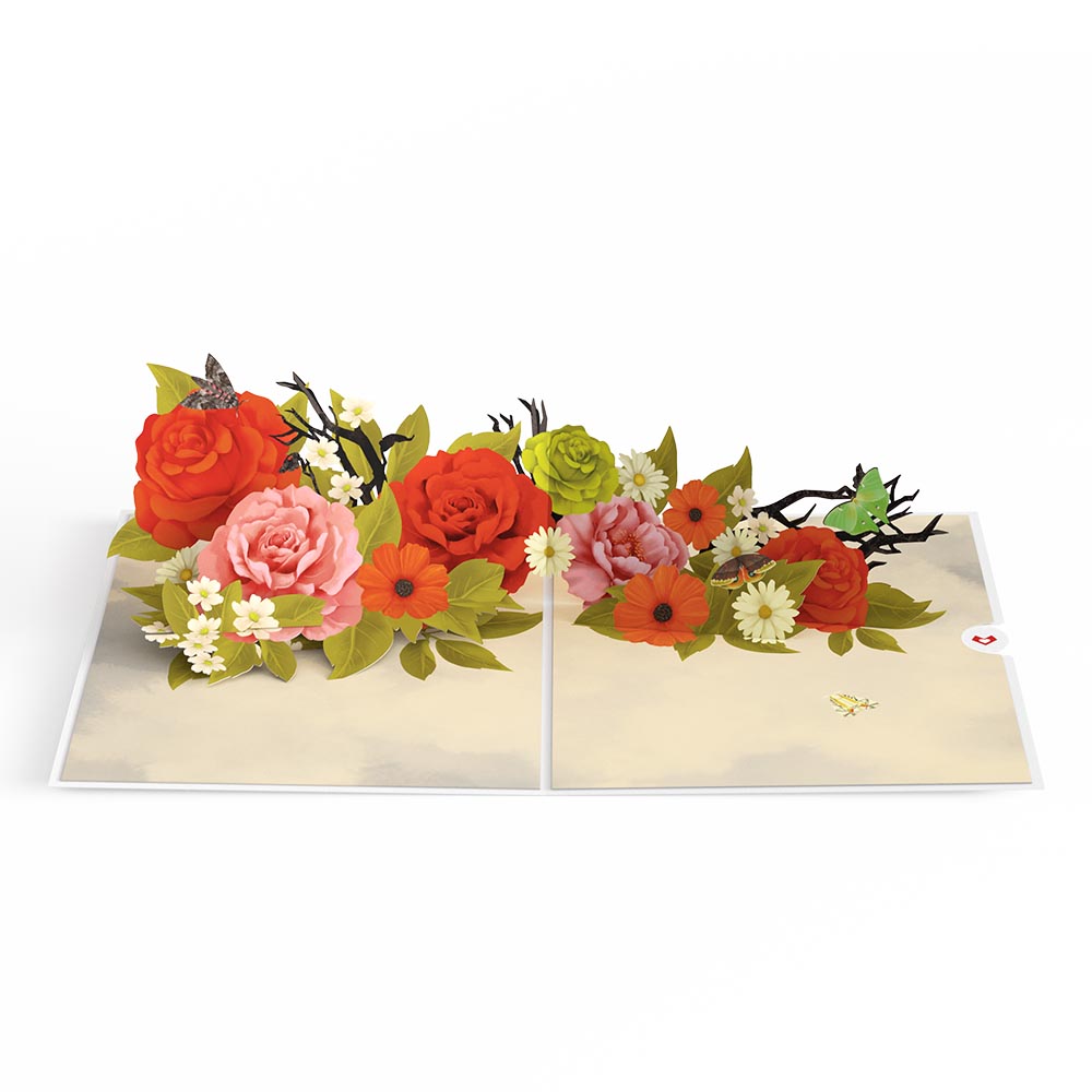 Midnight Florals Pop-Up Card & Bouquet Bundle