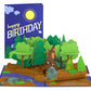 Bigfoot Legendary Birthday Pop-Up Card