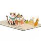 We Heard It's Your Birthday Dog and Cat Pop-Up Card