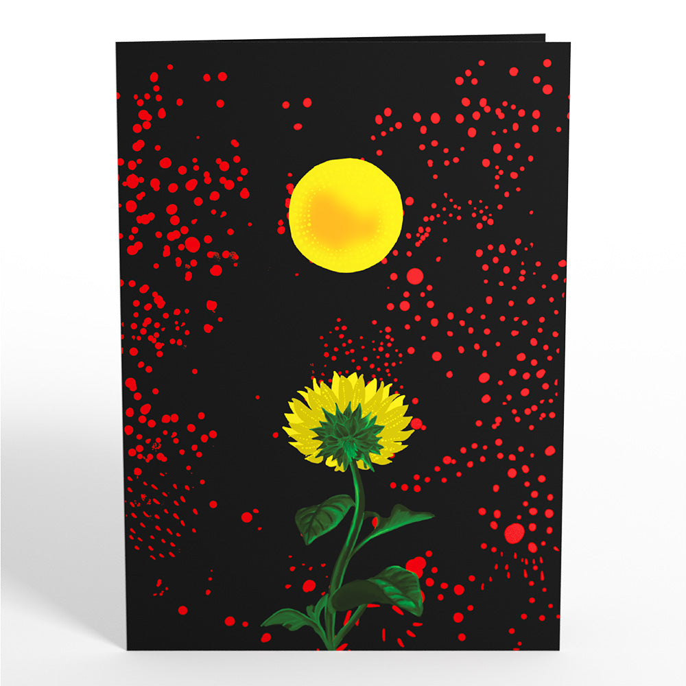 The Gift of Hope Sunflower Pop-Up Card