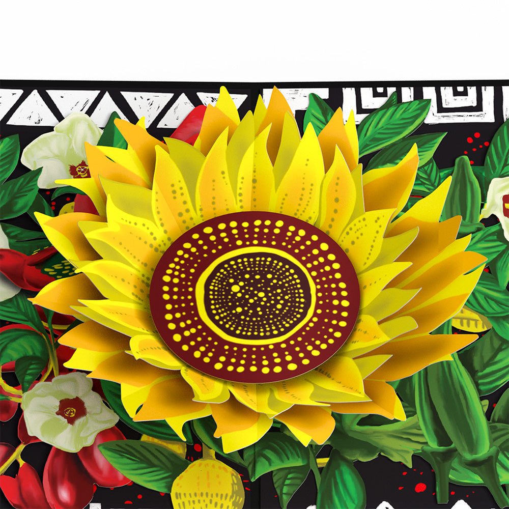 The Gift of Hope Sunflower Pop-Up Card