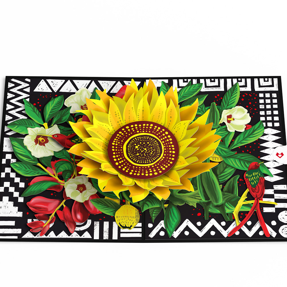 The Gift of Hope Sunflower Pop-Up Card