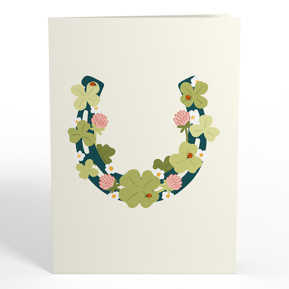 Shamrock Fields Pop-Up Card