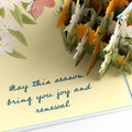 Spring Joy & Renewal Pop-Up Card