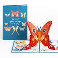 Spread Your Wings Butterfly Pop-Up Card & Bouquet Bundle
