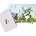 Field Mouse in the Flowers Pop-Up Card