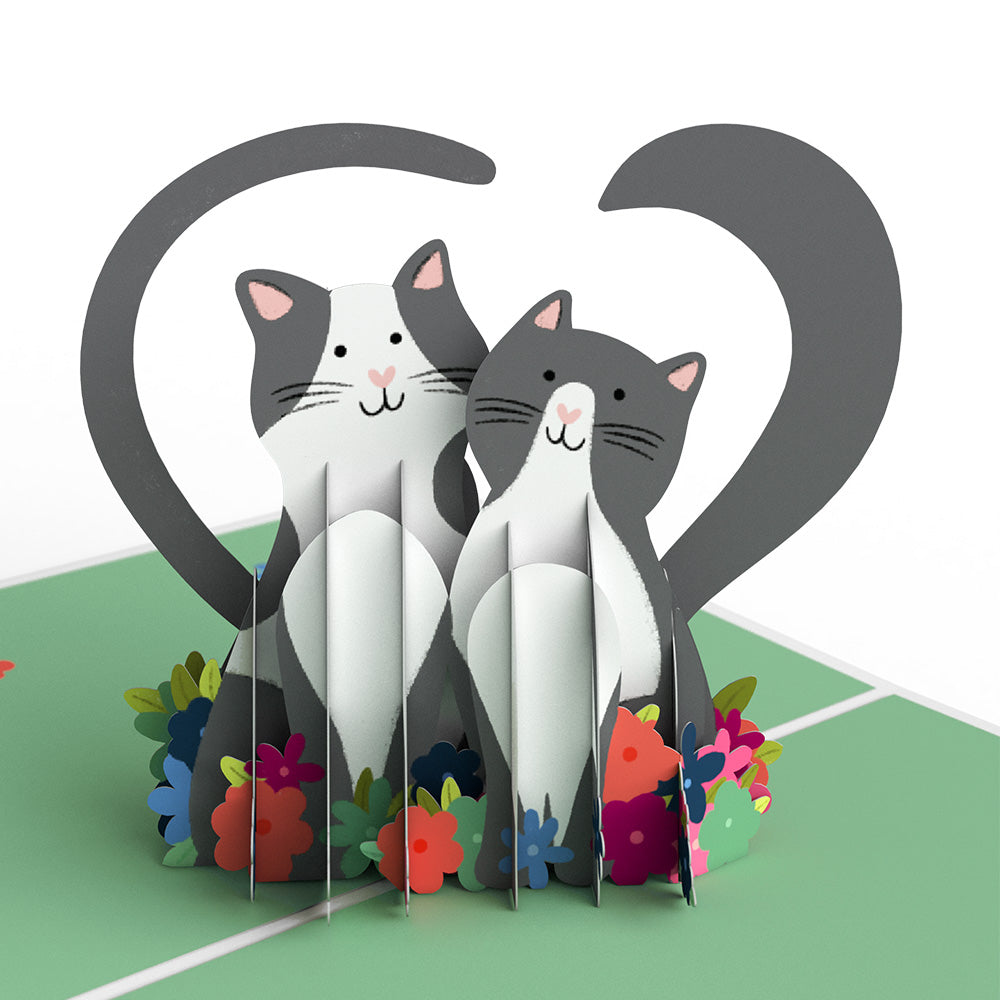 Happy Meowentine’s Day Cat 4-in-1 Nesting Card