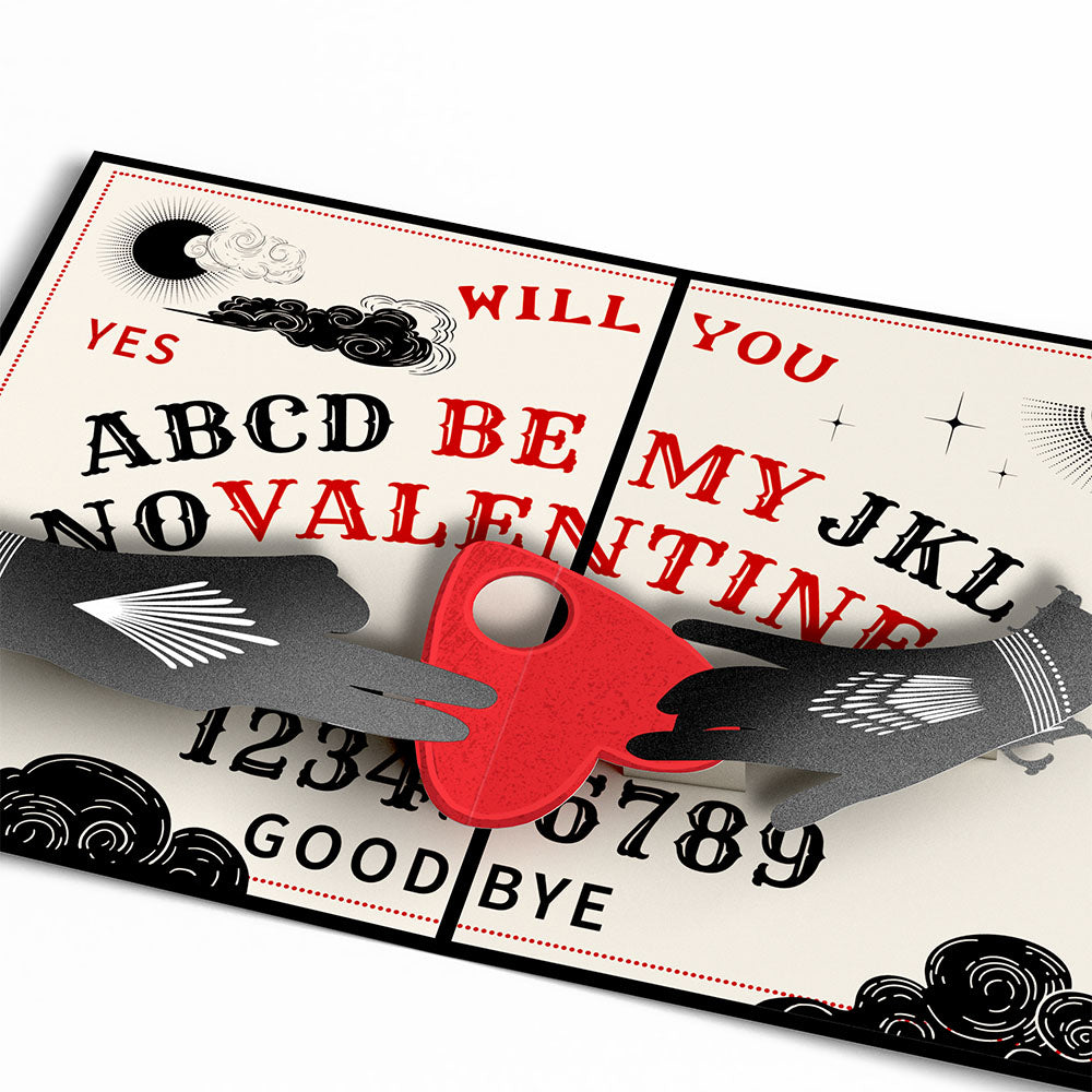 Dying to Ask You Valentine Pop-Up Card