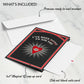 Dying to Ask You Valentine Pop-Up Card