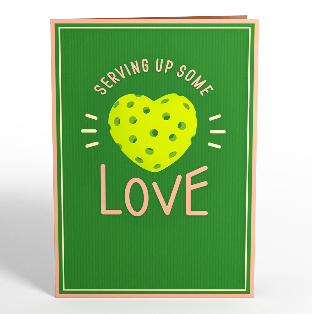 I Dink You're the Best Pickleball Pop-Up Card