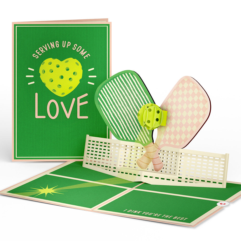 I Dink You're the Best Pickleball Pop-Up Card