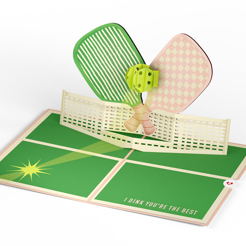 I Dink You're the Best Pickleball Pop-Up Card