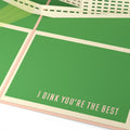 I Dink You're the Best Pickleball Pop-Up Card