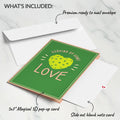 I Dink You're the Best Pickleball Pop-Up Card