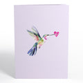 Love in Bloom Hummingbird Pop-Up Card