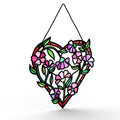 Love Grows Heart Suncatcher Card