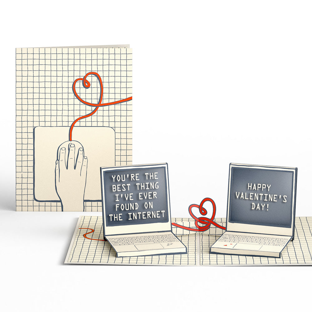 Best Thing I've Found on the Internet Valentine's Day Pop-Up Card