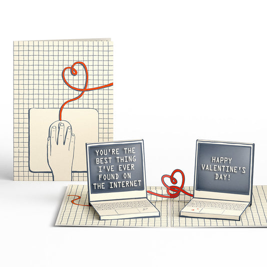 Best Thing I've Found on the Internet Valentine's Day Pop-Up Card