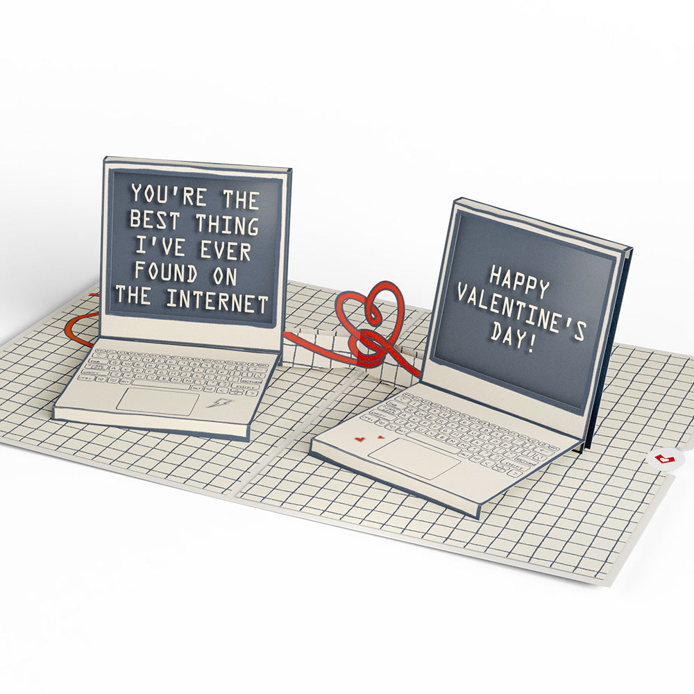 Best Thing I've Found on the Internet Valentine's Day Pop-Up Card