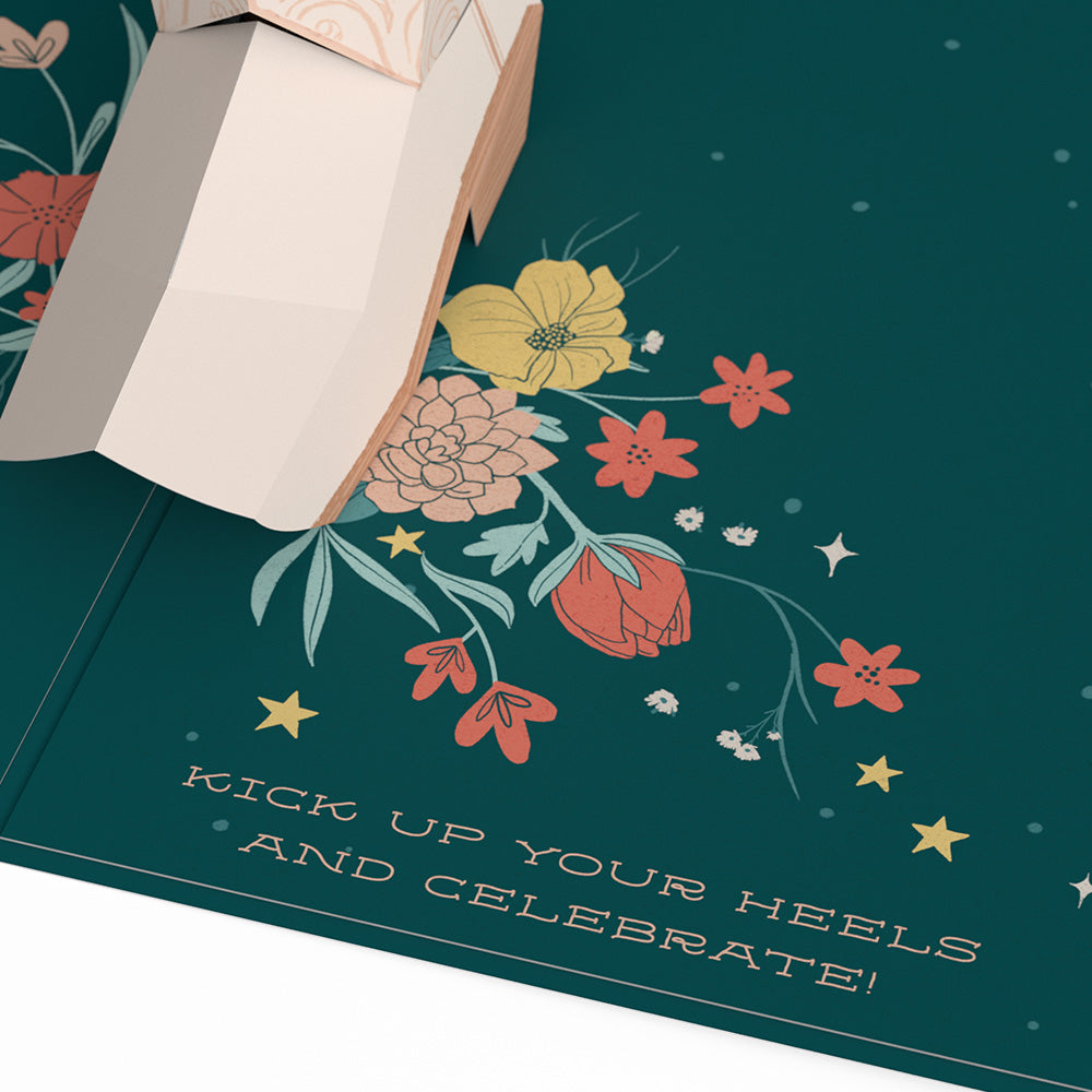 Happy Birthday Cowgirl Pop-Up Card