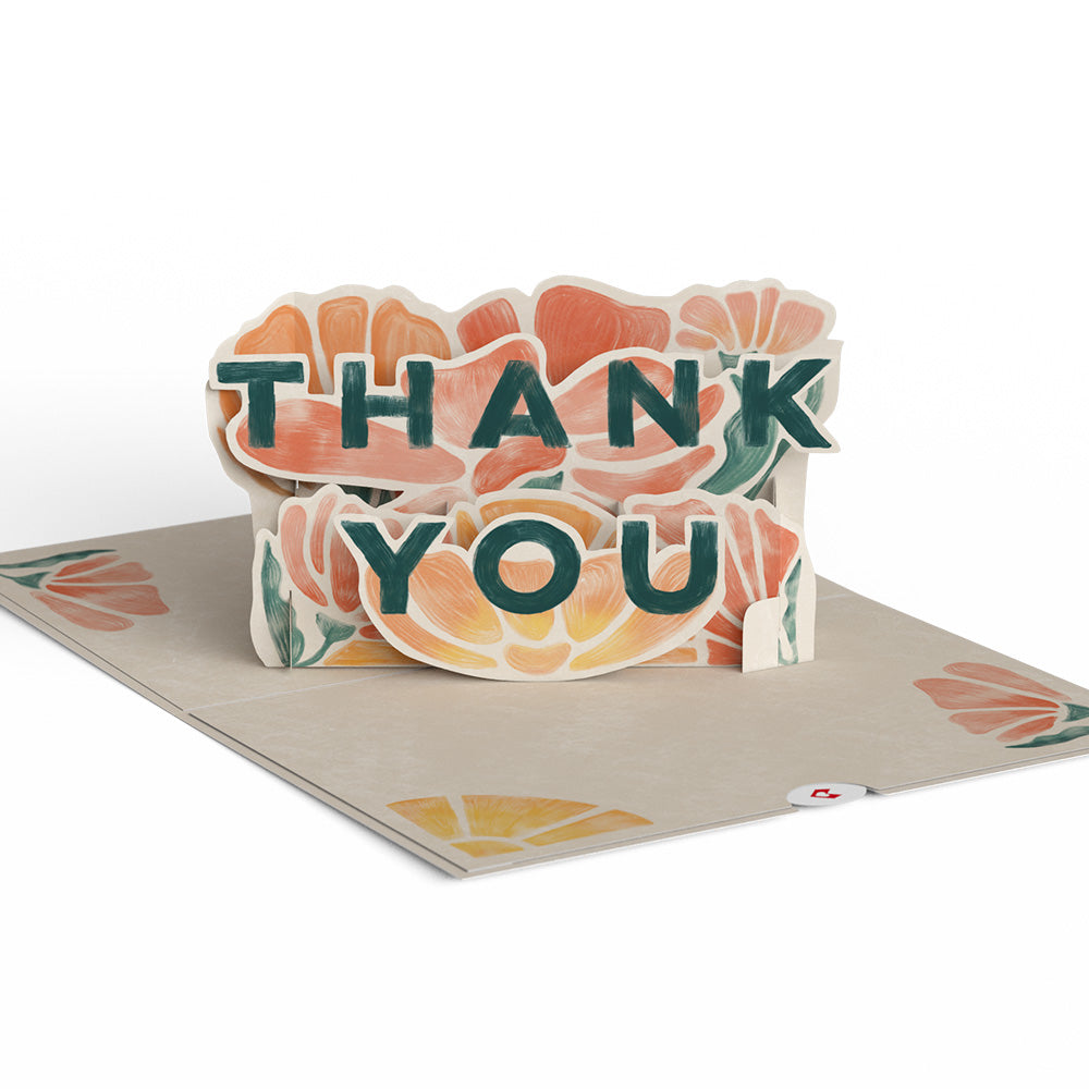 So Much Appreciation Thank You Pop-Up Card