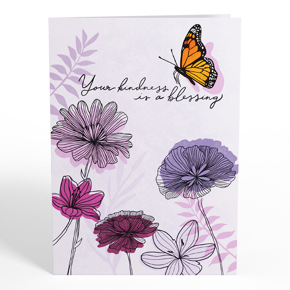 Your Kindness Is a Blessing Pop-Up Card