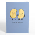I Love Our Friend-Chip Pop-Up Card