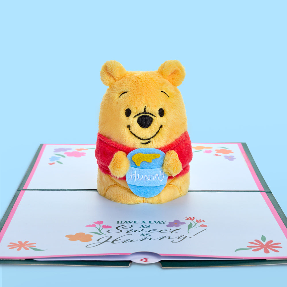 Disney's Winnie the Pooh 'Greetings from the Hundred Acre Woods' Plushpop Card