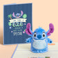 Disney's Stitch '626 Reasons' Plushpop Card