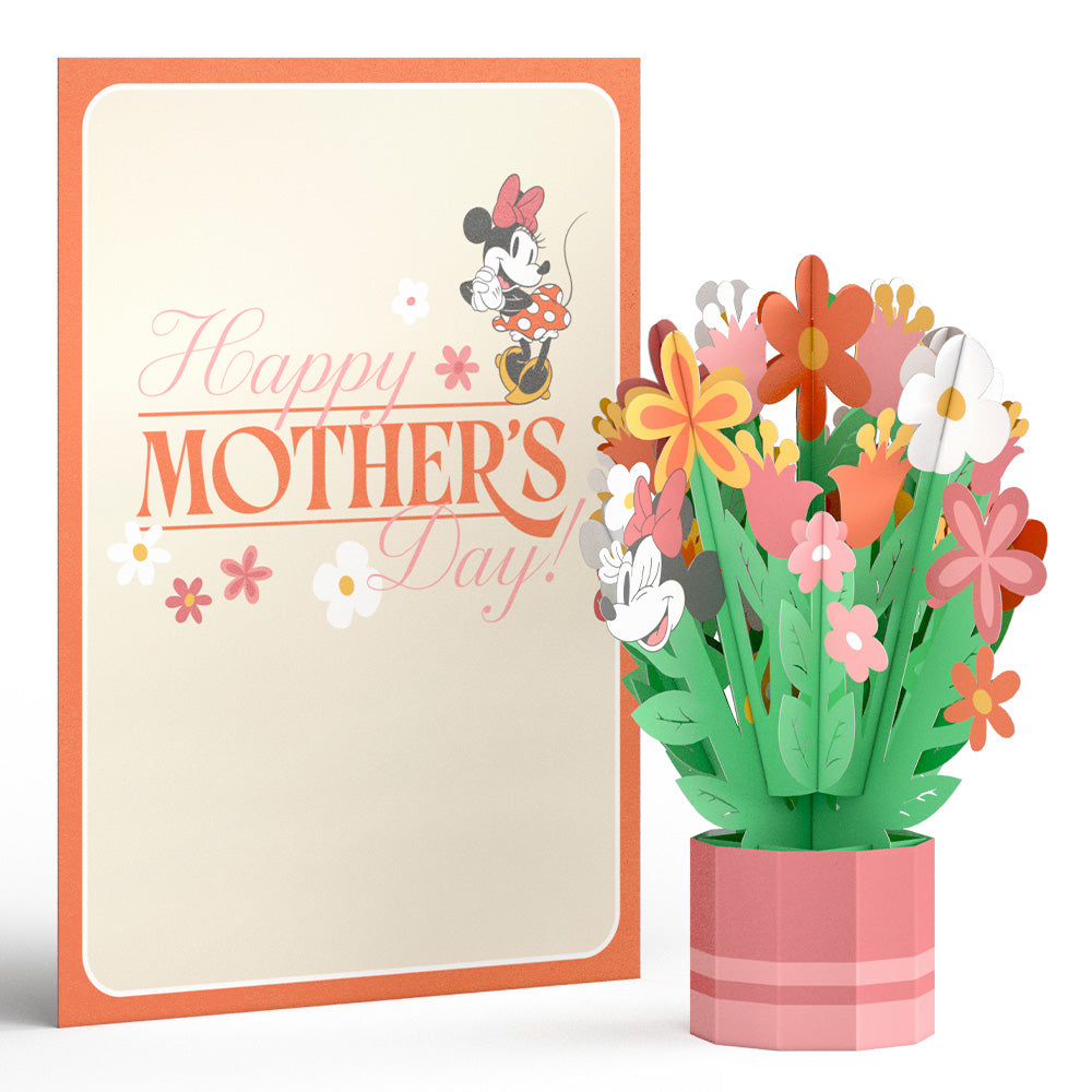 Disney’s Minnie Mouse Mother’s Day Card with Mini Bouquet