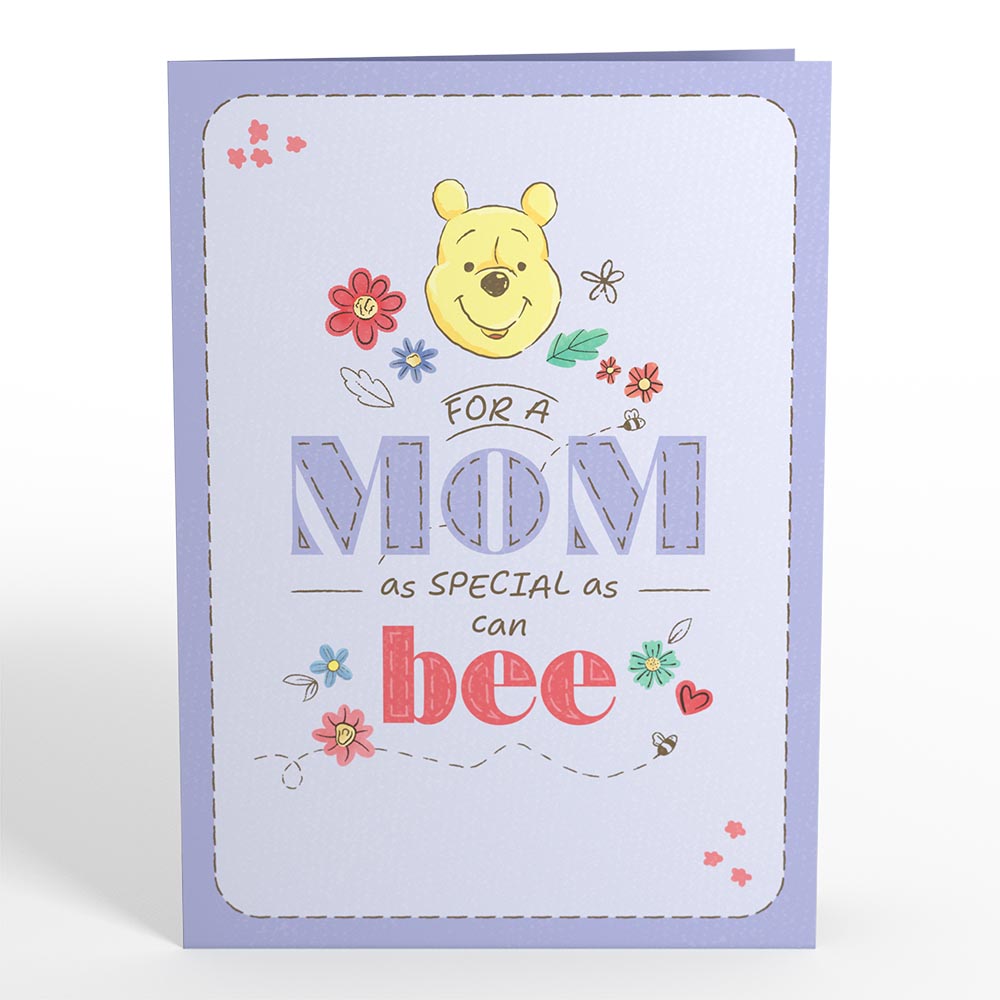 Disney’s Winnie the Pooh Special as Can Bee Mother’s Day Pop-Up Card